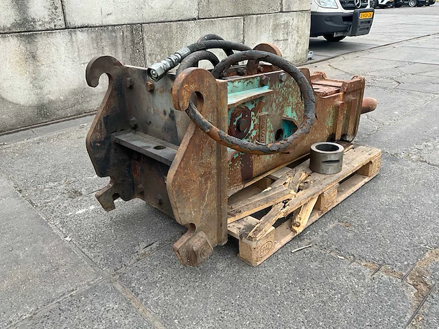 2010 dehaco dbh 120 hydraulische sloophamer cw40 - afbeelding 9 van  15