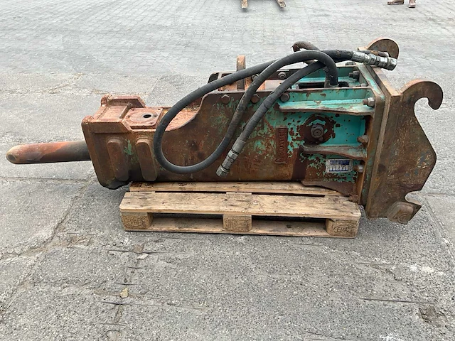 2010 dehaco dbh 120 hydraulische sloophamer cw40 - afbeelding 13 van  15