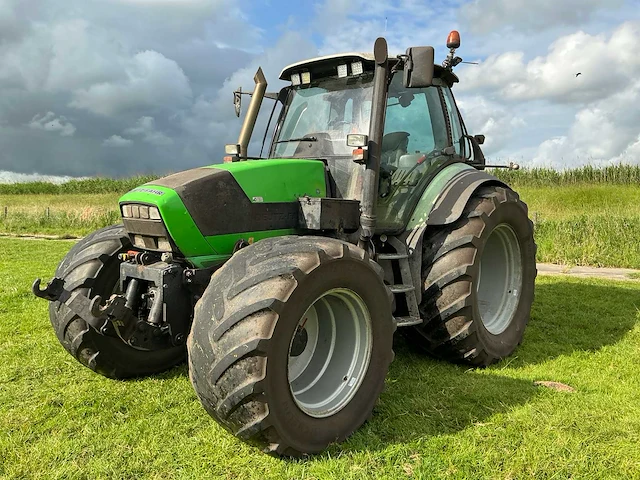 2010 deutz fahr agrotron m620 4wd met herder snelwissel - afbeelding 1 van  71