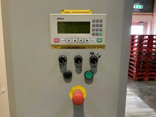 2010 dewitt wp2 (mh-fg-2000bw) palletfoliewikkelaar - afbeelding 8 van  10