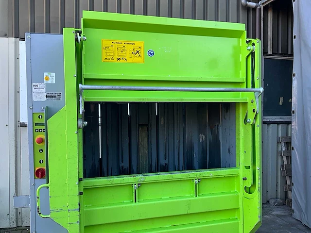 2010 dixi 60sh afvalpers / kartonpers verticale balenpers - afbeelding 4 van  24