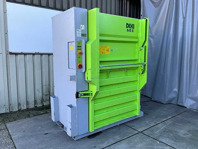 2010 dixi 60sh afvalpers / kartonpers verticale balenpers - afbeelding 12 van  24