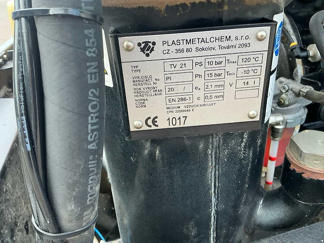 2010 doosan 726e luchtcompressor - afbeelding 10 van  19