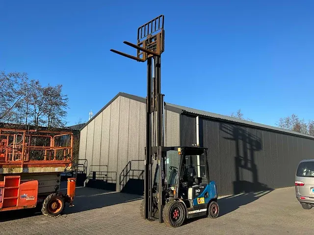 2010 doosan d30s-5 diesel vorkheftruck - afbeelding 15 van  33