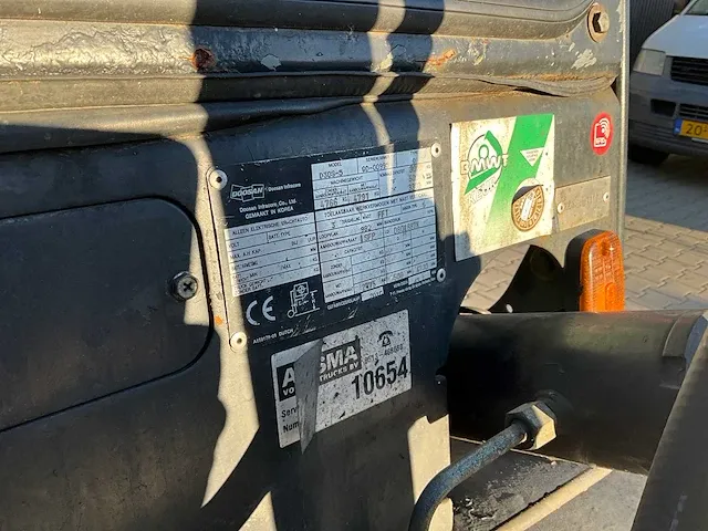 2010 doosan d30s-5 diesel vorkheftruck - afbeelding 18 van  33
