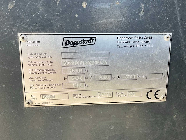 2010 doppstadt dw3060 mobiele zeefinstallatie - afbeelding 41 van  46