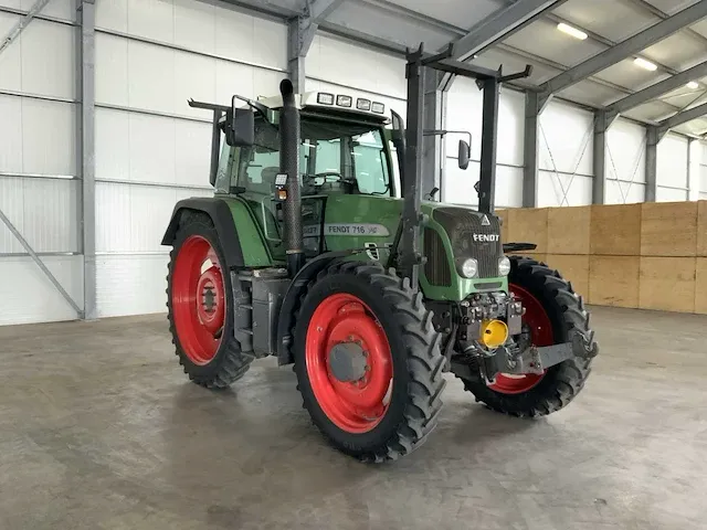 2010 fendt 716 vario tms “trimble gps” tractor - afbeelding 12 van  53