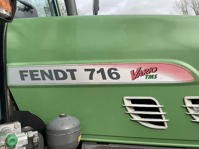 2010 fendt 716 vario vierwielaangedreven landbouwtractor - afbeelding 10 van  62