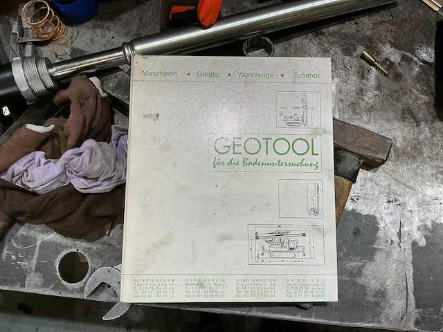 2010 geotool gtr780 grondboor installatie met rupsdumper - afbeelding 17 van  31