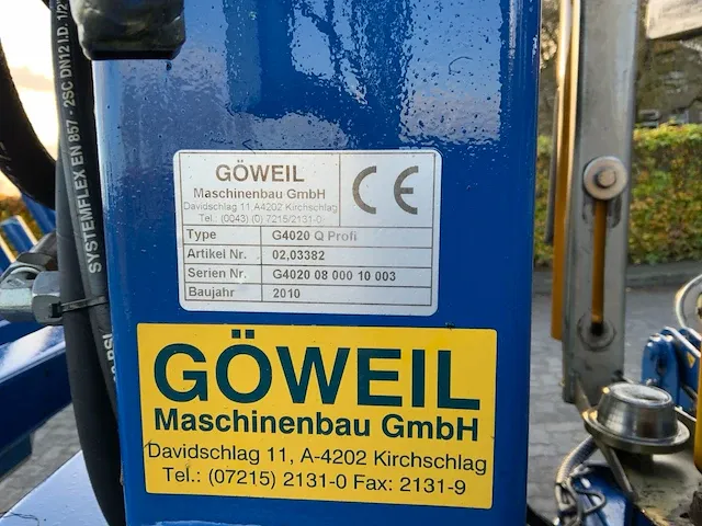 2010 göweil g4020 qprofi balenwikkelaar - afbeelding 19 van  26