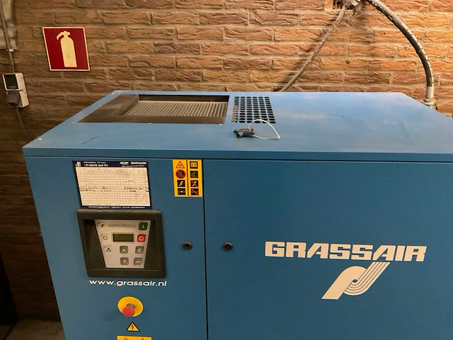 2010 grassair rollair 20v schroefcompressor - afbeelding 8 van  16