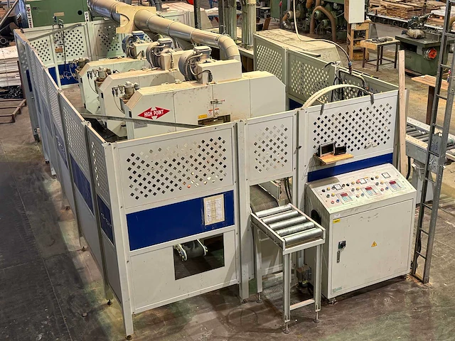 2010 high point hp 400-3 horizontale bandzaagmachine v.v. 3 zaagkoppen - afbeelding 1 van  24