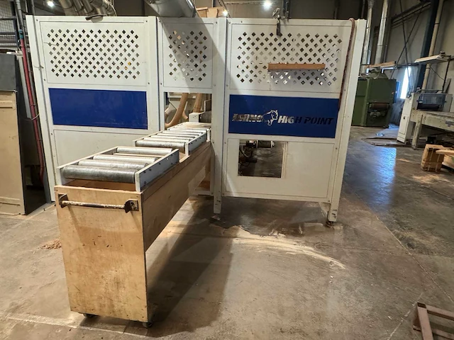 2010 high point hp 400-3 horizontale bandzaagmachine v.v. 3 zaagkoppen - afbeelding 13 van  24