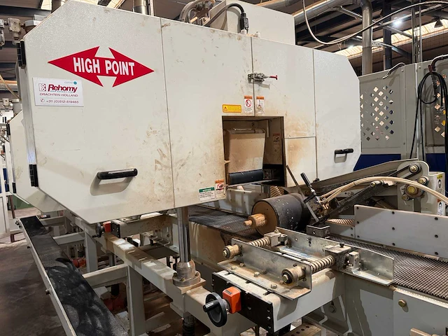 2010 high point hp 400-3 horizontale bandzaagmachine v.v. 3 zaagkoppen - afbeelding 23 van  24