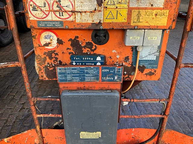 2010 hitachi hx 99 hoogwerker - afbeelding 14 van  16