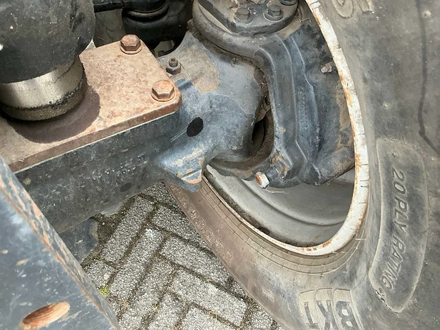 2010 hitachi zx140w-3 banden graafmachine - afbeelding 8 van  48