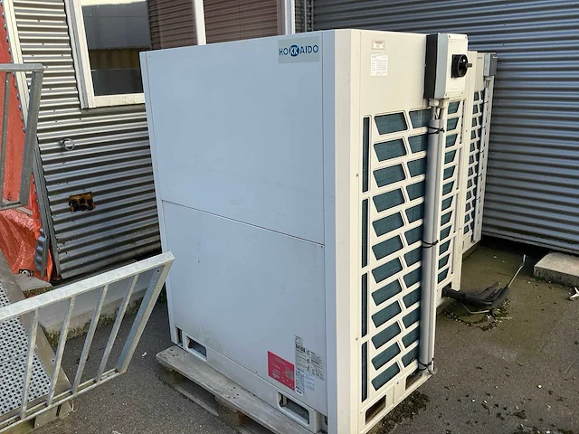 2010 hokkaido hcsu 5005 xrv-p koelinstallatie buitenunit (3x) - afbeelding 2 van  10