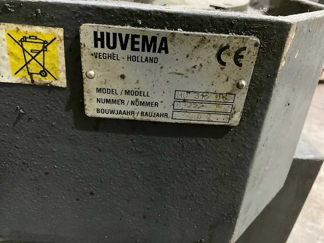 2010 huvema hu 315 dv afkortcirkelzaagmachine - afbeelding 6 van  6