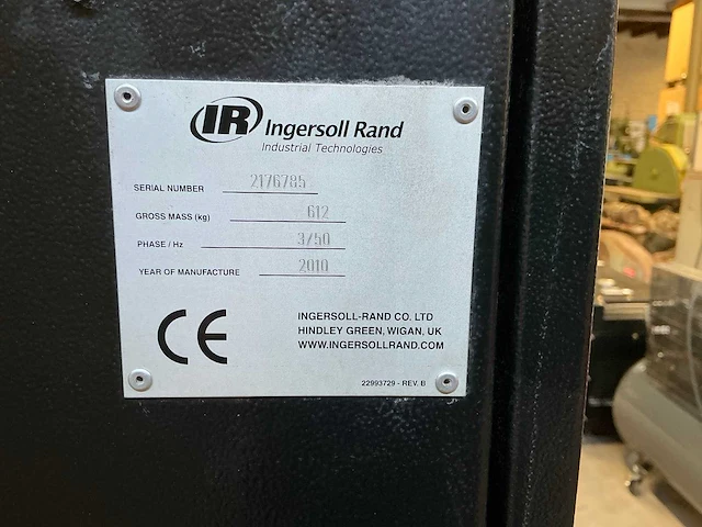 2010 ingersoll rand irn30k-cc schroefcompressor - afbeelding 10 van  18