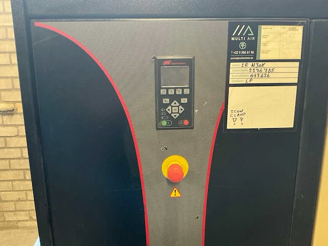 2010 ingersoll rand irn30k-cc schroefcompressor - afbeelding 16 van  18