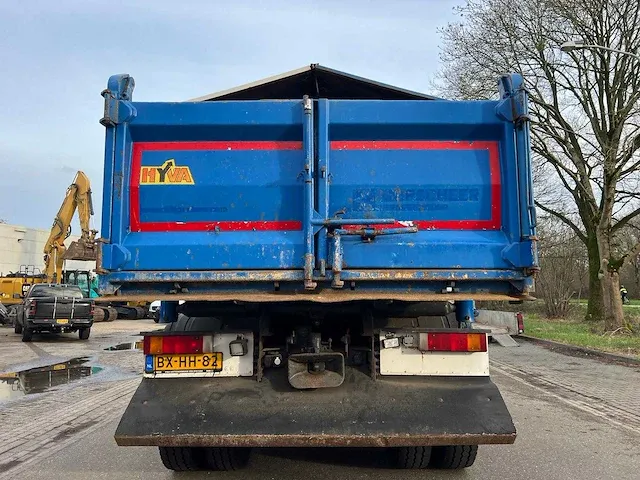 2010 iveco trakker 410 6x4 kipper met hmf bdv-100 kraan - afbeelding 22 van  27