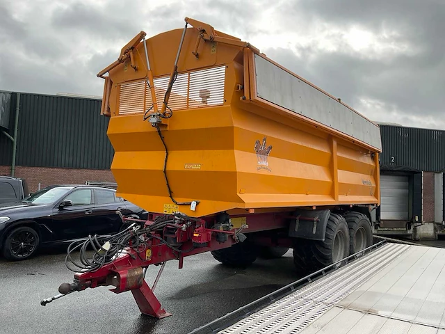 2010 jan veenhuis jvsk-18000 kipper - afbeelding 1 van  19