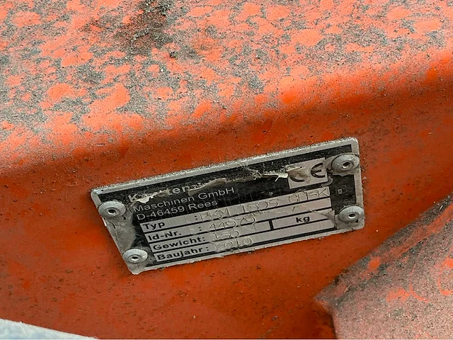 2010 kersten fkm 1505 veegborstel - afbeelding 2 van  10