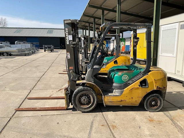 2010 komatsu fd25t-16 vorkheftruck - afbeelding 6 van  13