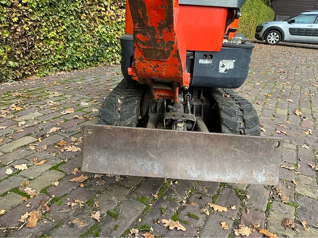 2010 kubota u10-3 minigraafmachine - afbeelding 22 van  46