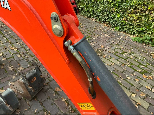 2010 kubota u10-3 minigraafmachine - afbeelding 43 van  46