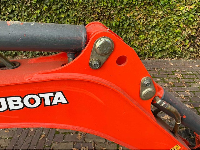 2010 kubota u10-3 minigraafmachine - afbeelding 2 van  45