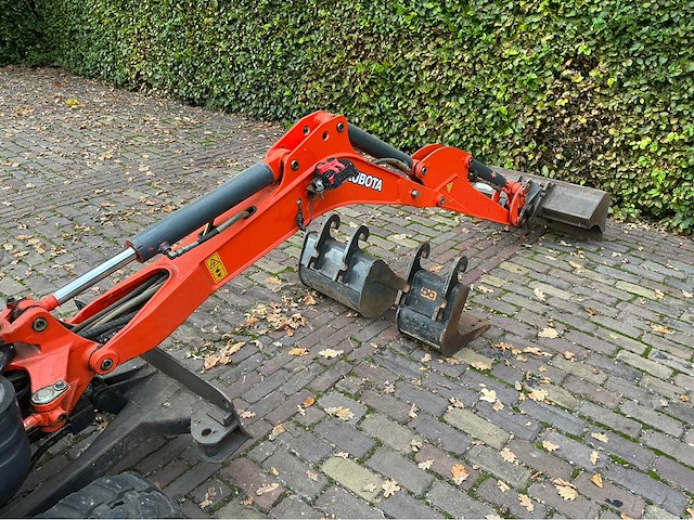 2010 kubota u10-3 minigraafmachine - afbeelding 5 van  45