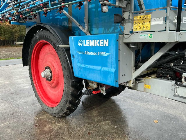 2010 lemken albatros 9/4000 veldspuit - afbeelding 3 van  37