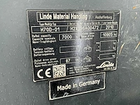 2010 linde h70 7000kg vorkheftruck lepelversteller - afbeelding 18 van  25