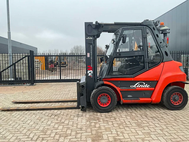 2010 linde h70 7000kg vorkheftruck lepelversteller - afbeelding 19 van  25