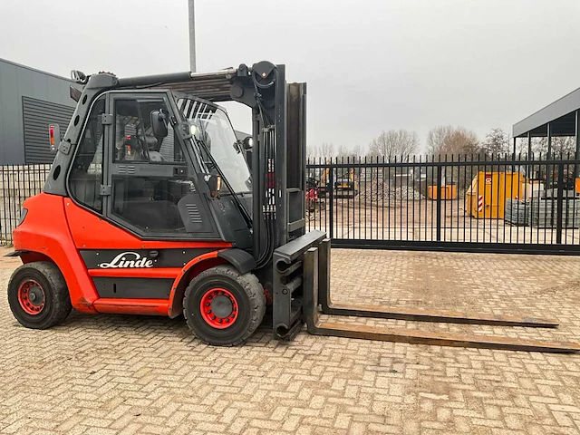 2010 linde h70 7000kg vorkheftruck lepelversteller - afbeelding 22 van  25