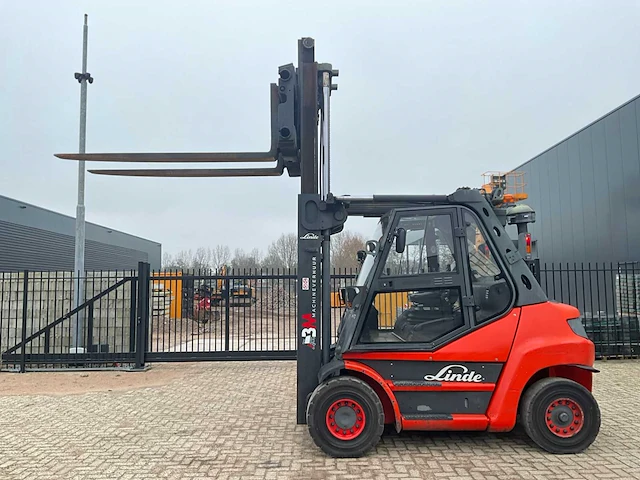 2010 linde h70 7000kg vorkheftruck lepelversteller - afbeelding 23 van  25