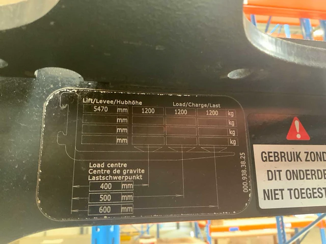 2010 linde r12cs-11 reach truck - afbeelding 24 van  29