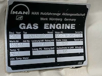 2010 man gas engine e0836 e302 stroomgenerator (175kva) - afbeelding 2 van  11