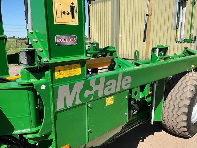 2010 mchale 998 vierkante balenwikkelaar - afbeelding 9 van  30