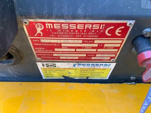 2010 messersi ch2/r13d dumper - afbeelding 5 van  13