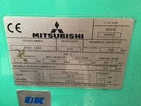 2010 mitsubishi fb16nt vorkheftruck - afbeelding 11 van  11