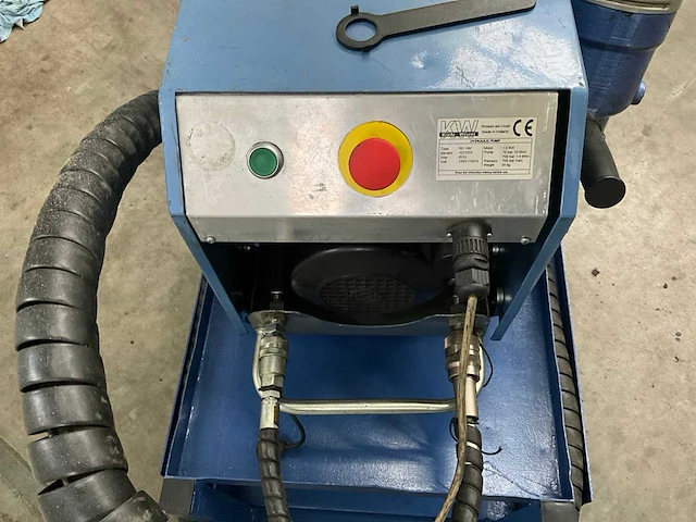 2010 nitto hs11-1624 ponsmachine met hydraulische pomp - afbeelding 8 van  14