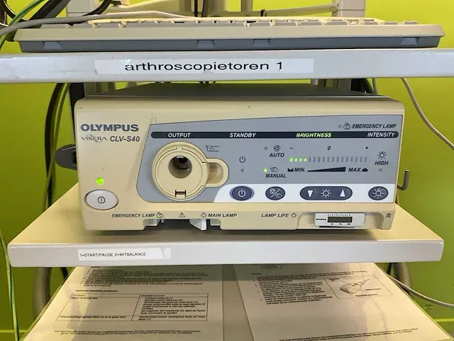 2010 olympus visera cla-s40/evis exera ii clv-180/cv180 diverse medische apparatuur - afbeelding 10 van  16