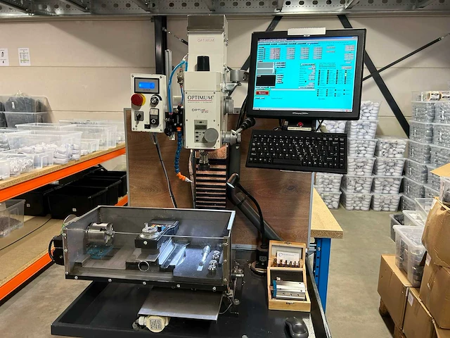 2010 optimum optimill bf 20 vario cnc boor-freesmachine - afbeelding 12 van  24