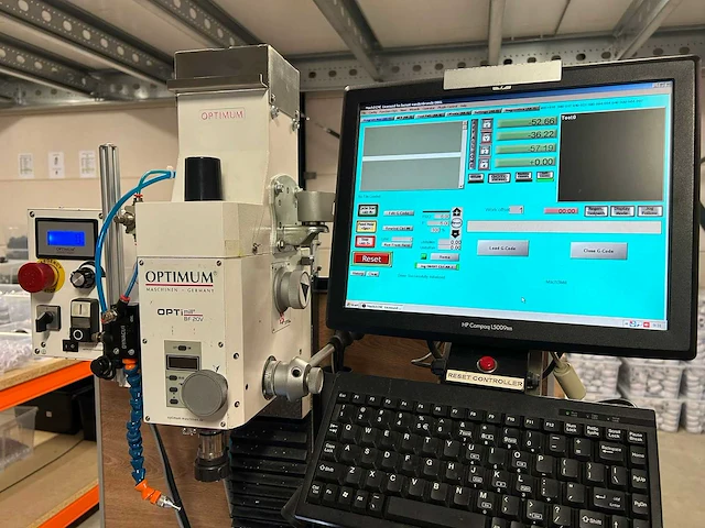 2010 optimum optimill bf 20 vario cnc boor-freesmachine - afbeelding 19 van  24