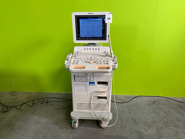 2010 philips hd7xe echografie apparaat - afbeelding 1 van  13