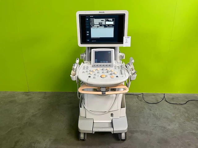 2010 philips iu22 - echografie apparaat - afbeelding 1 van  15