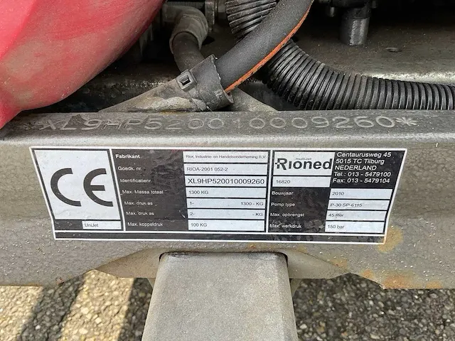2010 rioned unijet rioolreinigingsmachine - afbeelding 21 van  24