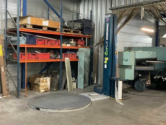 2010 robopac ecoplat frd palletfoliewikkelaar - afbeelding 1 van  10
